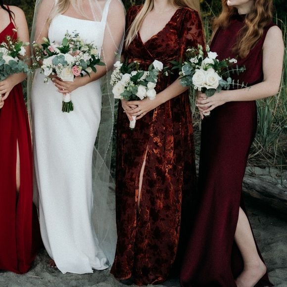 Baltic Born Uma Velvet Maxi Dress - Picture 3 of 4